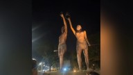 Cerrada la autopista por inauguración de estatua del cacique Guaicaipuro