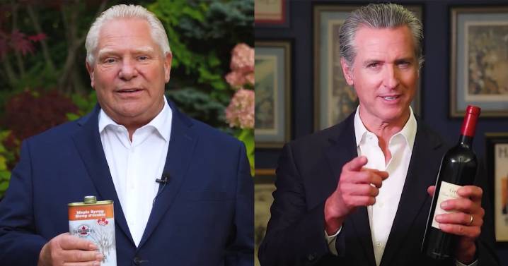 Ford tells Newsom to ‘talk to your friend in the Oval Office’ if he wants U. S.liquor back on LCBO shelves