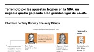[Infografía] Terremoto por las apuestas ilegales en la NBA, un negocio que ha golpeado a las grandes ligas de EE. UU.