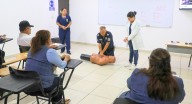 Capacita policía municipal a 18 agentes de la SSPM con curso de primeros auxilios en Cajeme