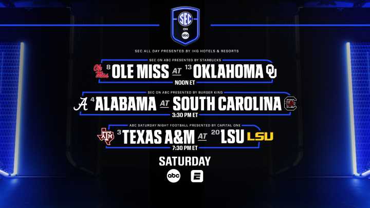 ESPN’s Stacked College Football Schedule Showcases 17 Top 25 Teams and 80+ Showdowns Across Week 9