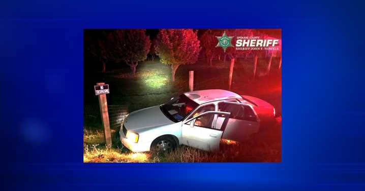 Spokane passenger jailed after causing car crash