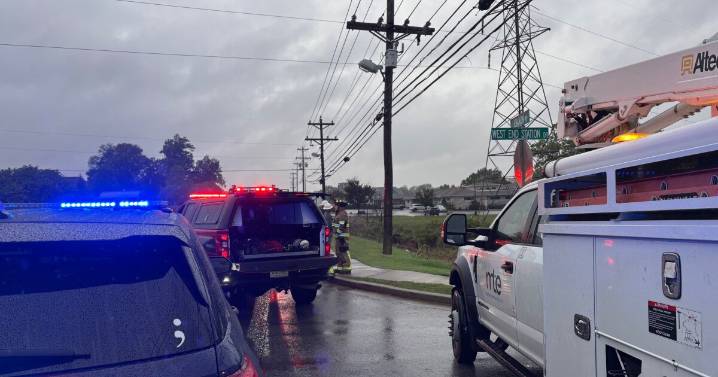 Transformer fire on Lebanon Rd. at West End Station Dr. has one westbound lane shut down
