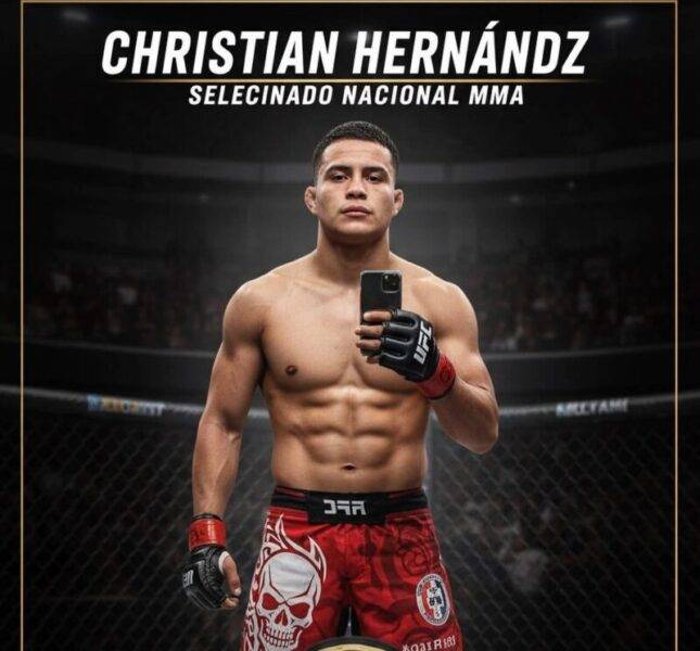 Va Christian Hernández Quintana va por título panamericano MMA