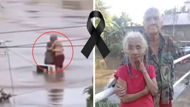 Muere “Doña Elodia”, la abuelita que abrazó a su esposo para sobrevivir a las inundaciones de Veracruz