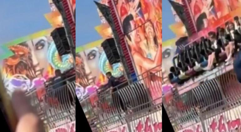 Murió joven aplastado por juego mecánico; quería recuperar chamarra🎦