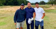 El divertido pique entre Alcaraz y Rahm jugando al golf: «Lo de darle recto para otro día»