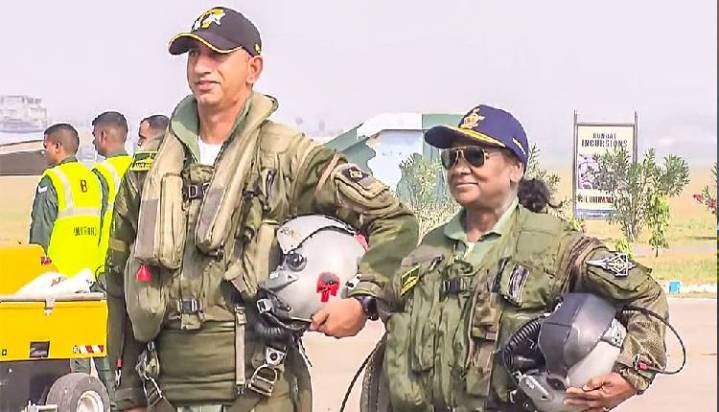 President Murmu Takes Sortie In Rafale; Her Second Time In A Fighter Jet