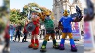 Las mascotas Zayu, Clutch y Maple visitan Guadalajara rumbo a la Copa del Mundo 2026