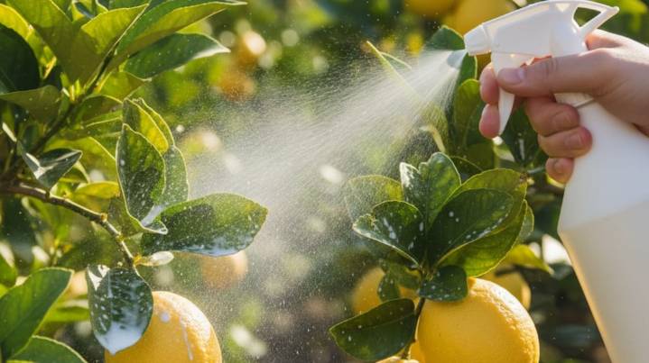 Limpiar las hojas del limonero con agua y jabón: para qué sirve y qué solución aporta