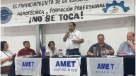 AMET se sumó al paro docente