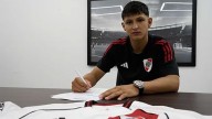 Cristian Jaime, la nueva “joyita” de River que firmó su primer contrato con una cláusula millonaria