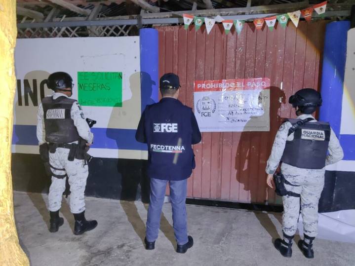 Rescatan a 9 mujeres víctimas de trata en un bar de Cancún (VIDEO)