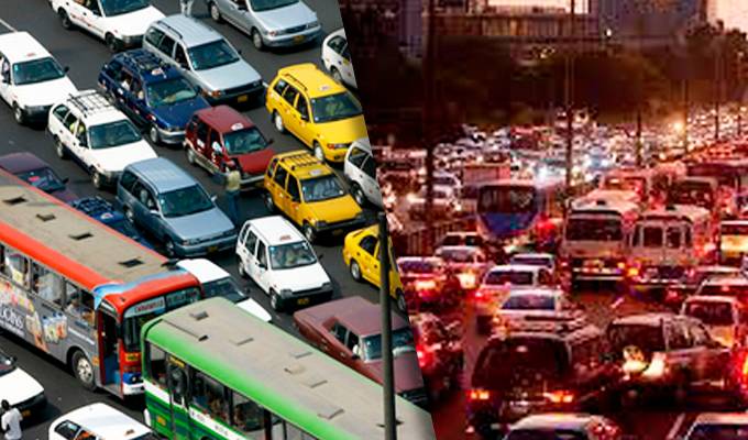 Lima alcanza récord histórico se convierte en la ciudad con más tráfico de Latinoamérica