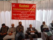 Govt must simplify labour registration for benefit of workers: Tarigami Kashmir Construction Workers Union, affiliated with CITU, forms new committee Younus Rashid Srinagar, Oct 20: Communist Party of