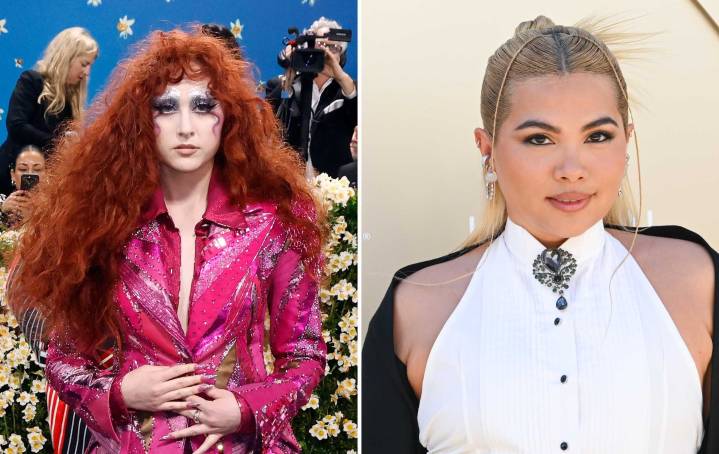 Lesbian icons Chappell Roan and Hayley Kiyoko pictured together