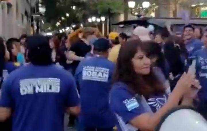«Coimeros, ladrones» | Olmedo y «La Pepona» la pasaron mal en el centro salteño
