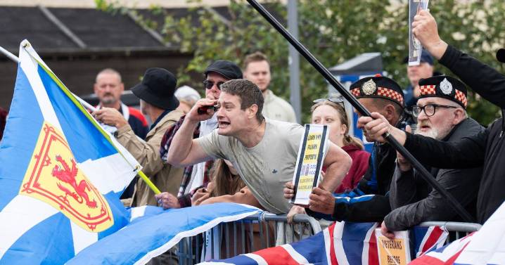 Call for exclusion zone around Falkirk asylum hotel as protests continue