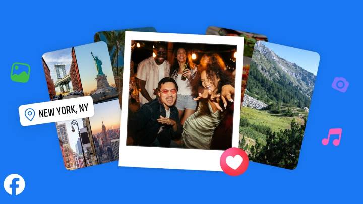 Facebook using Meta AI to not only create collages from photos on your phone, but also train AI models