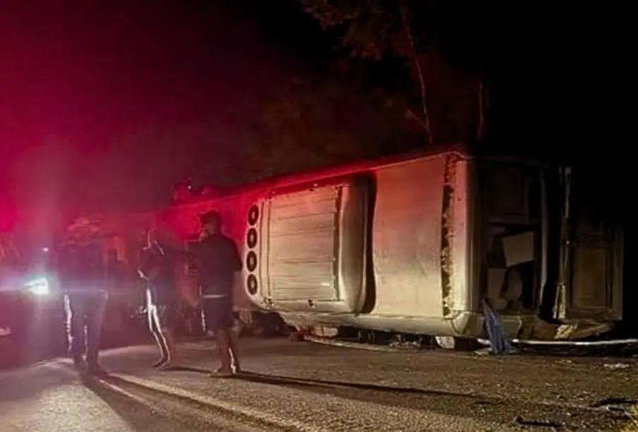 Al menos 17 muertos por un accidente de autobús en el noreste de Brasil