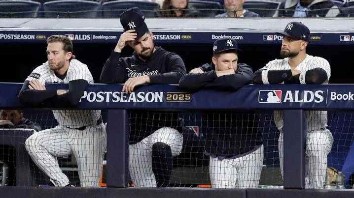 Yankees' playoff run ends with ALDS Game 4 loss to Blue Jays