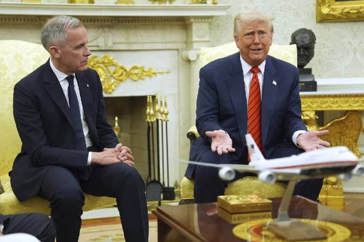 Tariff relief tempered as Carney set to have second Oval Office meeting with Trump