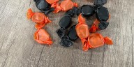 Good Question: What are those black & orange Halloween candies called?