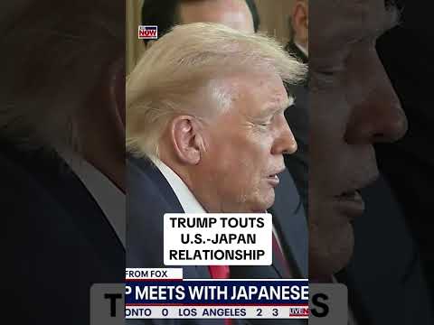 Trump touts US-Japan relationship during Tokyo visit