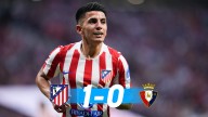 El Atlético puede con Osasuna y con el árbitro