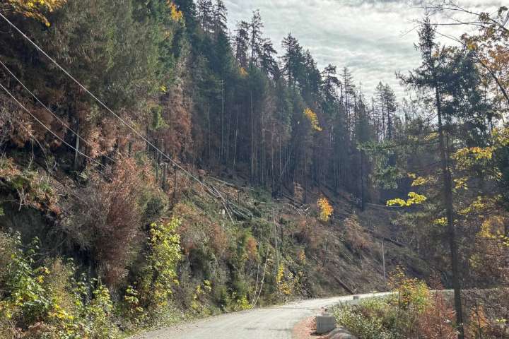 Road to B.C.’s Bamfield reopens after 2 months of closures due to wildfire