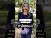 "It was monkeys everywhere": Journalist recalls going to site of crash where monkeys escaped #shorts