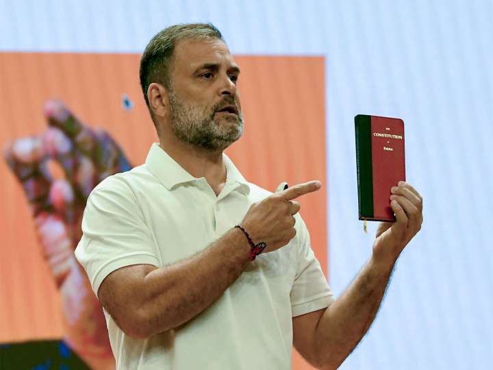 Rahul Gandhi's "attack on democracy" remarks in Colombia spark...
