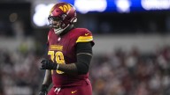 Commanders LT Laremy Tunsil questionable to return with hamstring injury