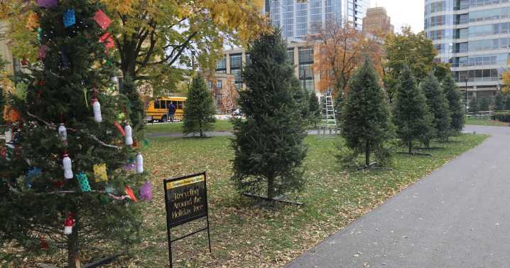 Cathedral Square Park transforms into 'Community Spirit Park' for holiday season