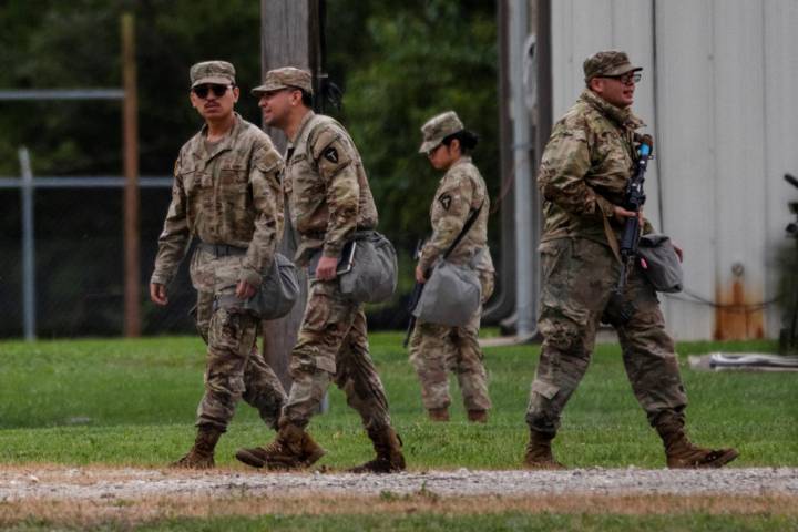 National Guard troops are now outside Chicago and could be in Memphis soon