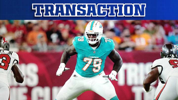 Colts sign T Bayron Matos to practice squad, release T Marcellus Johnson from practice squad