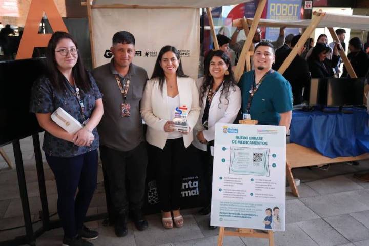 Quinta Normal gana premio Comuna Inteligente por proyecto en etiquetado de medicamentos desarrollado por su Corporación de Desarrollo
