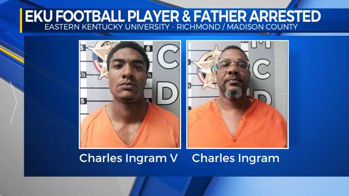 EKU football player and his father arrested after alleged assault on coach