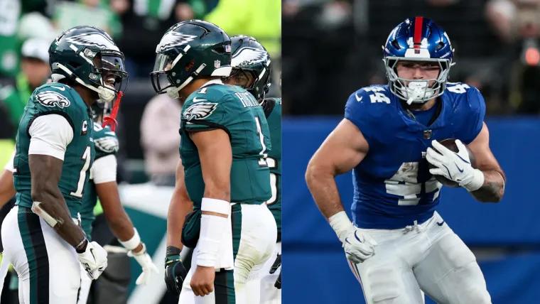 Eagles vs. Giants DFS Picks: Best TNF DraftKings, FanDuel Week 6 showdown lineups