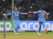 India pull off a heist, make it to second ODI WC final