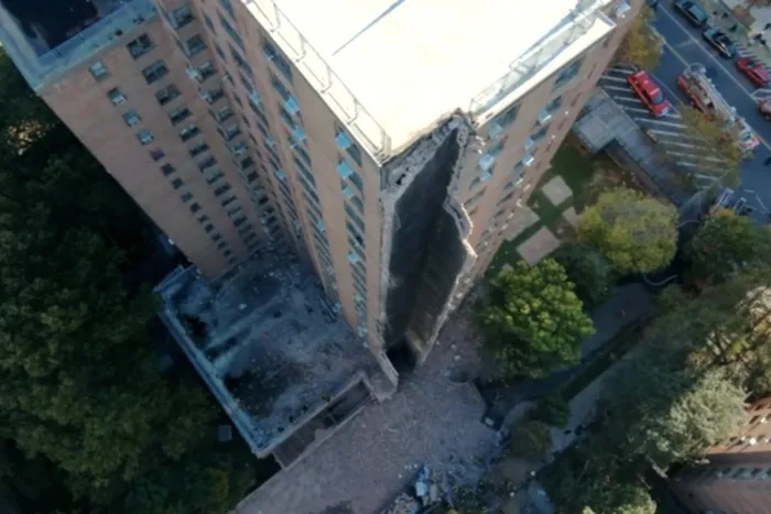 NYCHA building partially collapses in Bronx, FDNY says