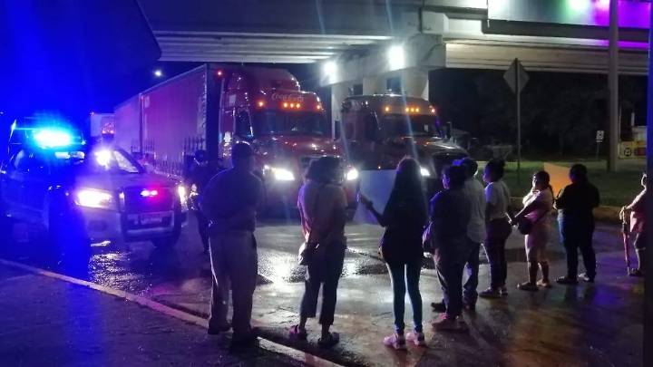 Reabren circulación en Carretera Tampico-Mante tras manifestación pacífica en Altamira