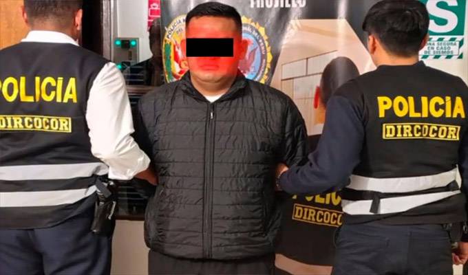 Trujillo: intervienen a policía por pedir presunta coima a un alumno de la Escuela Técnica Superior