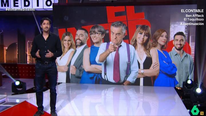 Juan Diego Botto sustituye a Wyoming en su monólogo de 'El Intermedio' para celebrar sus 3.000 programas