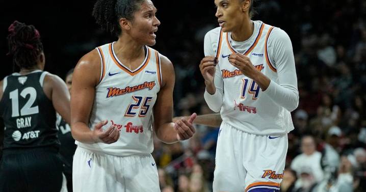 Alyssa Thomas misses crucial free throws as Phoenix falls to Las Vegas in Game 1 of WNBA Finals
