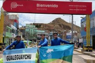 Biciviajeros de Gualeguaychú llegaron a Perú en su travesía rumbo a Estados Unidos