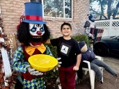 Eight year-old orchestrates elaborate animatronic Halloween display at Eltingville home