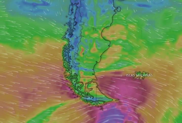 Pronóstico. Rigen alertas amarillas por lluvias y vientos fuertes en distintas regiones
