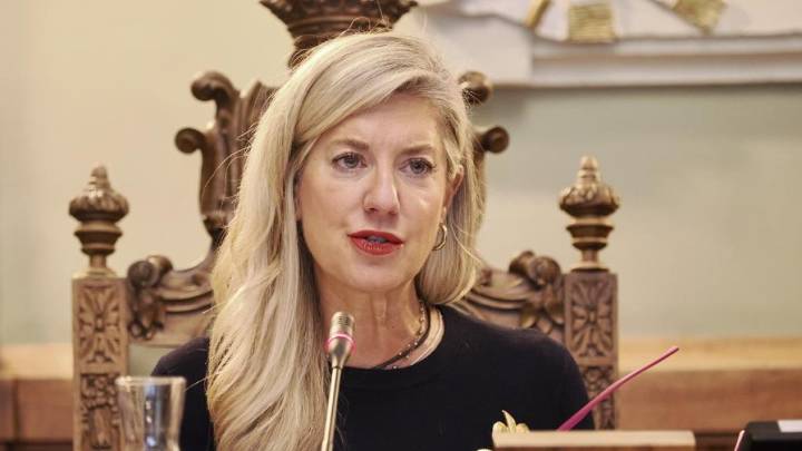 Carvajal (Vox) denuncia una "campaña de acoso" del PSOE al colocar en el pleno de Valladolid una cámara para grabarla