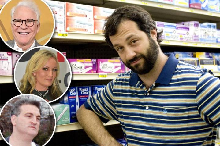 Stormy Daniels, Joey Buttafuoco and Steve Martin: Judd Apatow reveals his most hilarious, ridiculous behind